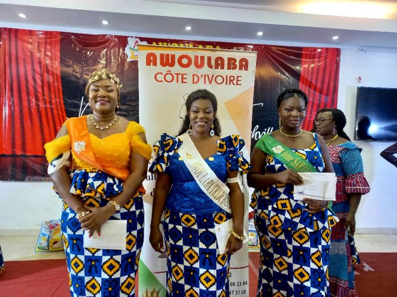 AWOULABA CI 2022 ABREDAN SOPHIE GINA, Reine de la beauté africaine 2022 de la commune N’Zassa.