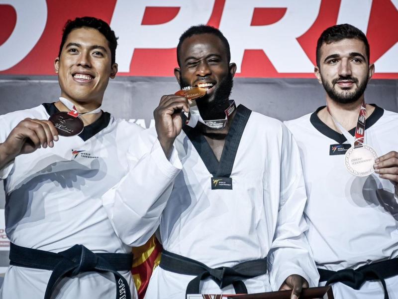 Taekwondo : L’Ivoirien Cissé Cheick Sallah occupe la 1ère place du classement mondial (Officiel)
