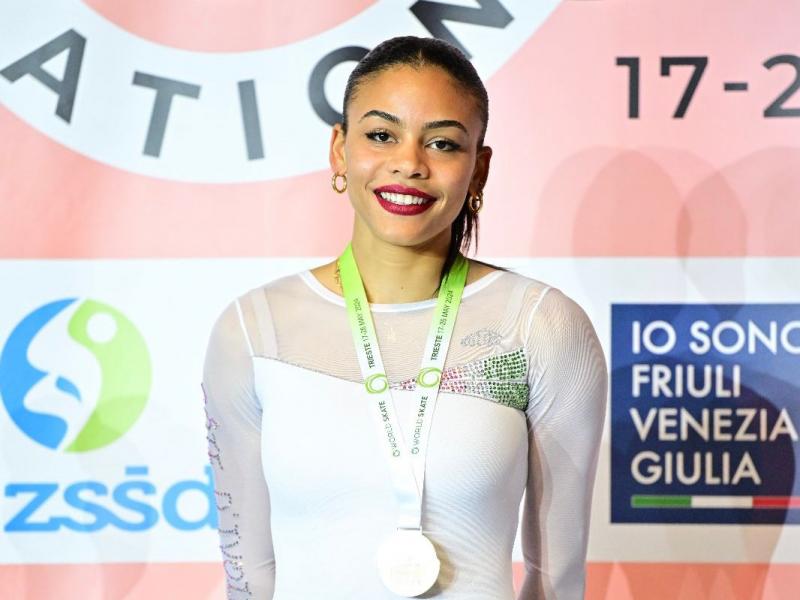 Yenè Corinna Soro Bonatti offre à la Côte d’Ivoire sa première médaille mondiale en patinage artistique