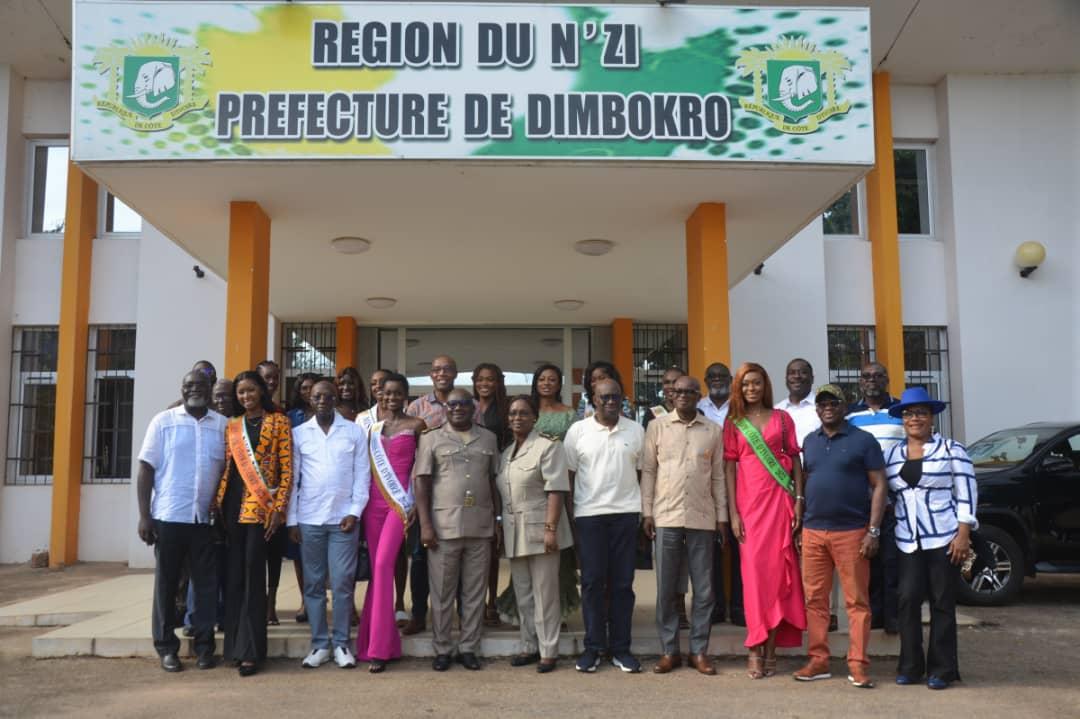 DIMBOKRO / ACCUEIL DE PRINCESSES POUR MISS CI 2022 ET SES DAUPHINES