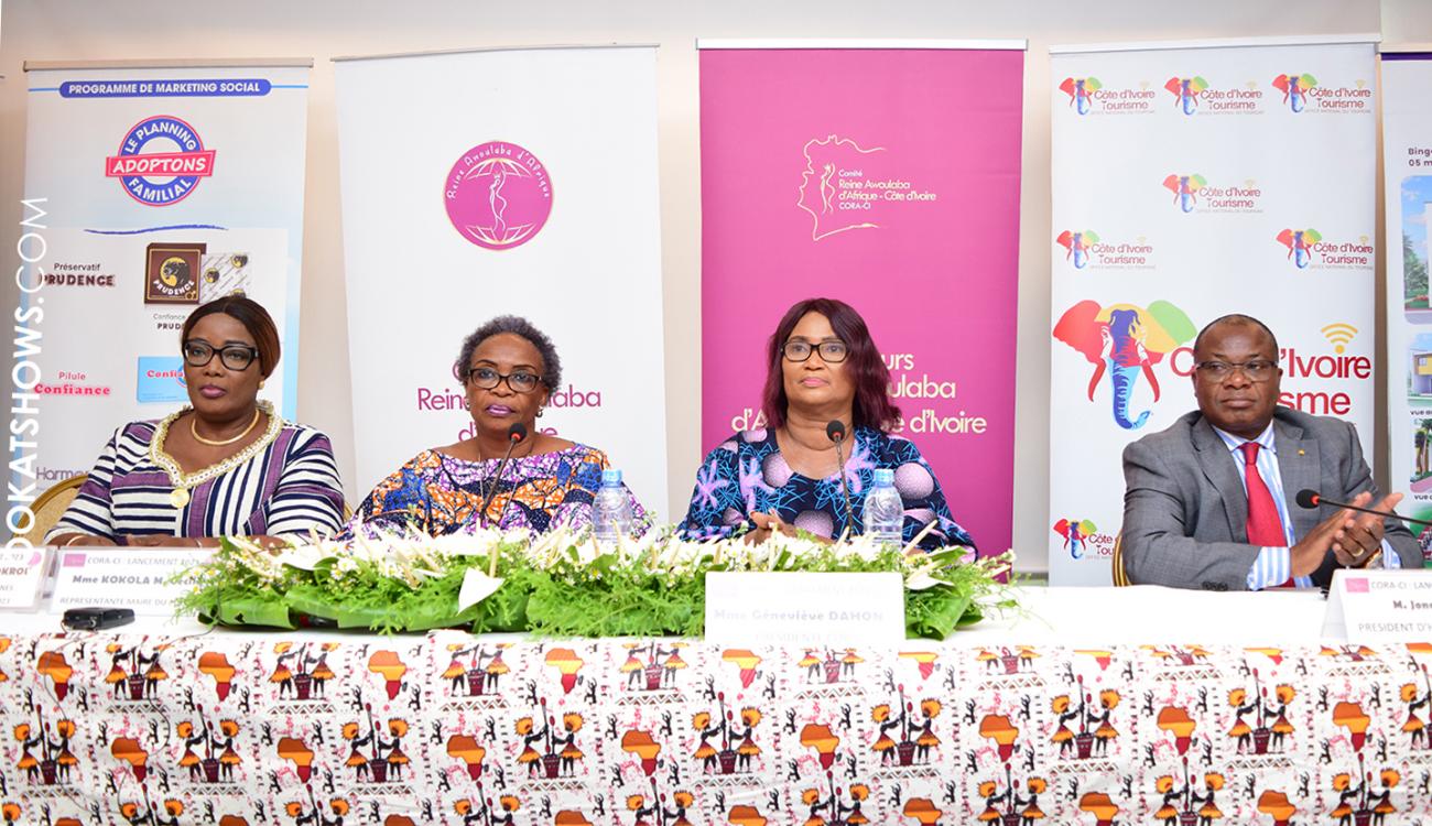 Lancement Reine Awoulaba D'Afrique 2023