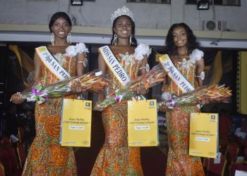 Grâce Zokora couronnée Miss San Pedro 2023 : la nouvelle ambassadrice de l'élégance dans la région du Bas-SassandraGrâce Zokora couronnée Miss San Pedro 2023 : la nouvelle ambassadrice de beauté de la région du Bas-Sassandra