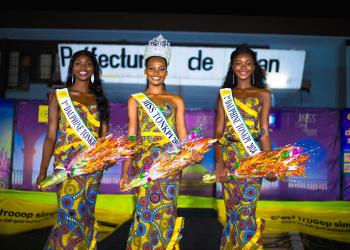Présélection Miss Cote d'Ivoire 2024 : Jeanne OTAYEK élue Miss Tonkpi 2024 dans une ambiance pluvieuse mais électrique à Man