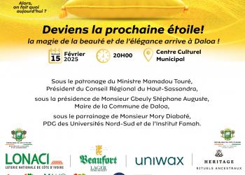 Présélection Miss Cote d'ivoire DALOA 2025